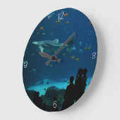 De walvishaai ontmoet grote klok (Hoek)