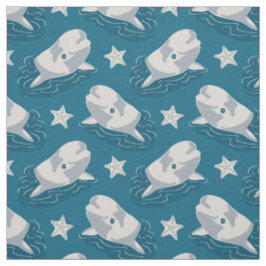 De walvisverbinding Beluga Stof