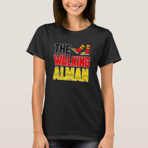 De Wandelende Alman Duits Typisch Duits T-shirt