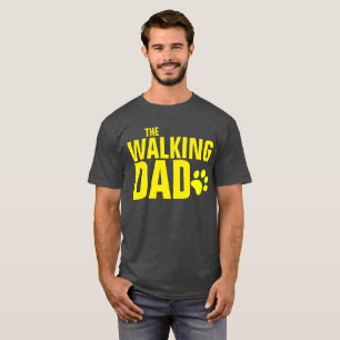 De wandelende hond pap t-shirt