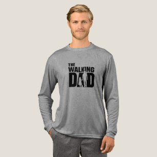 De Wandelende Papa Moeder-dochter Shirt Met Lange