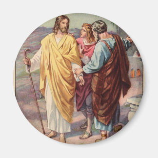 De wandeling naar emmaus magneet