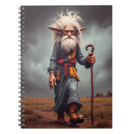 De Wandering Elf Wizard Notitieboek