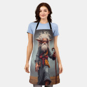 De Wandering Elf Wizard Schort (Gedragen)