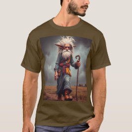 De Wandering Elf Wizard T-shirt
