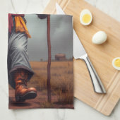 De Wandering Elf Wizard Theedoek (Quarter Fold)