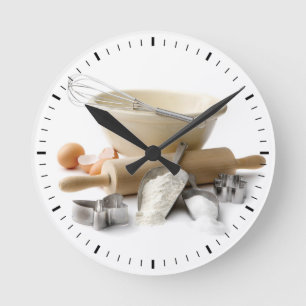 De wandklok van de Baker Ronde Klok