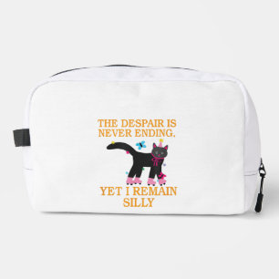 De wanhoop eindigt nooit, maar ik blijf Gekke tas