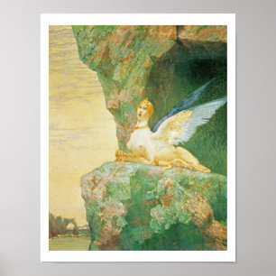 De wanhoop van de Sfinx, 1890 Poster