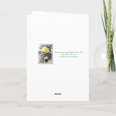 "De Ware Paashaas" Kerstkaart Feestdagen Kaart (Achterkant)