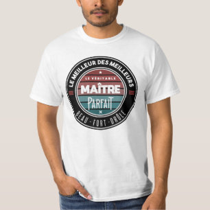 De ware perfecte meester t-shirt