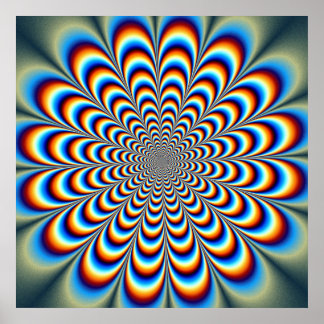 "De ware sterkte is de bloem van het Wisdom" Poster