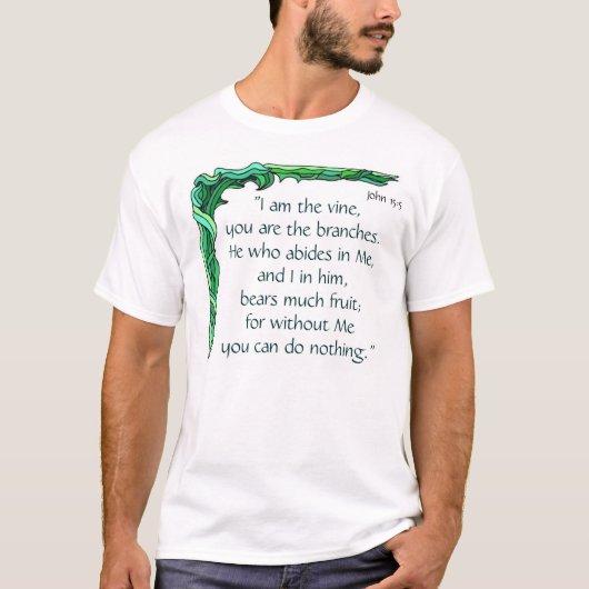 De ware wijn t-shirt (Voorkant)