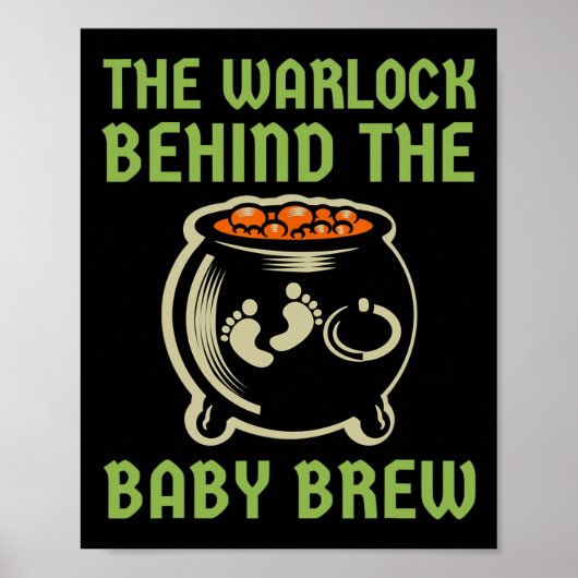 De Warlock achter het Halloween kostuum Poster (Voorkant)