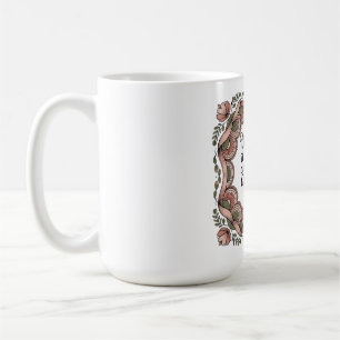 De warmte die kou verdrijft is moeders liefde koffiemok