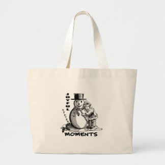 "De warmte en vreugde van de winter" Grote Tote Bag