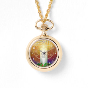 De Warmte van de Yule Sun vieren Horloge