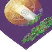 De Warmte van de Yule Sun vieren Korte Tafelloper (Hoek)