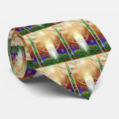 De Warmte van de Yule Sun vieren Stropdas (Opgerold)