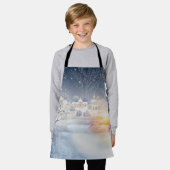 De warmte van de zon in de winter schort (Gedragen)