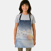 De warmte van de zon in de winter schort (Insitu)