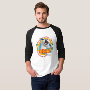 De Warmte van Paw Mannen 3/4 Sleeve Raglan T-shirt