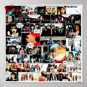 De Warriors Movie Comics Poster