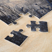 De Wasatch Mountains - Uitzicht van SLC Puzzle Legpuzzel (Zijkant)