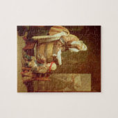 De wasvrouw legpuzzel (Horizontaal)