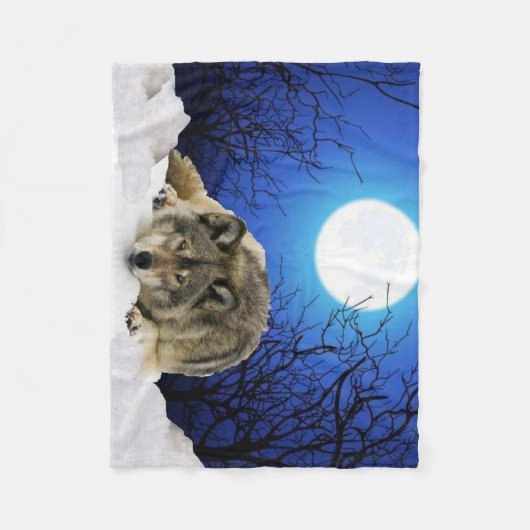 De Watcher Fleece Blanket Deken (Voorkant)