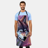 De Watchful Eye van de Wolf Schort (Gedragen)