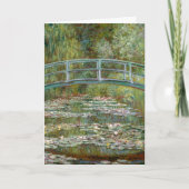 De water-Lily Pond | Claude Monet Kaart (Voorkant)