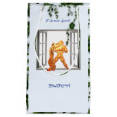 De waterdrager Aquarius Birthday Klein Cadeauzakje (Voorkant)