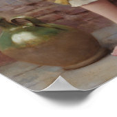 De waterdrager van Eugene de Blaas - Poster (Hoek)