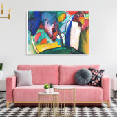 De Waterfall Wassily Kandinsky Canvas Afdruk (Insitu (Woonkamer))