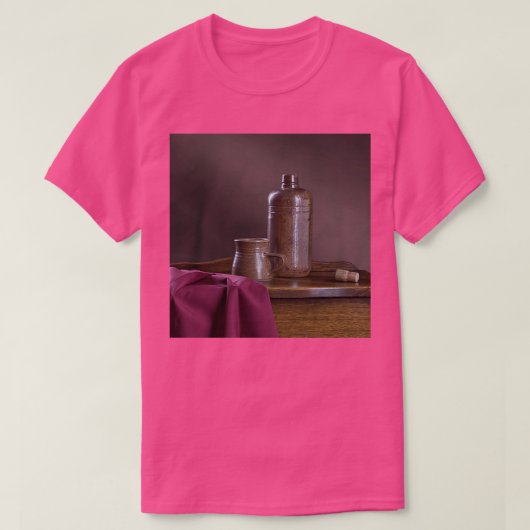De waterfles t-shirt (Design voorkant)