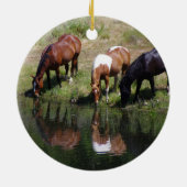 De waterkant keramisch ornament (Achterkant)