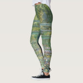 De waterlelie vijver |  Franse schilderkunst Leggings (Links)