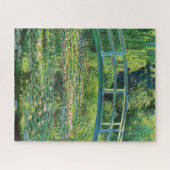 De waterlelie vijver van Claude Monet Legpuzzel (Horizontaal)
