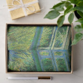 De waterlelie vijver van Claude Monet Tissuepapier (Geschenk)