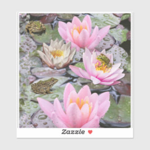 De Waterlelievijver Sticker