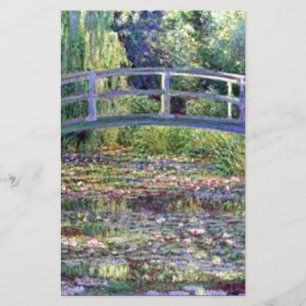 De waterLily Pond van Claude Monet Briefpapier
