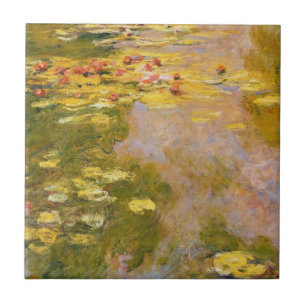 De waterLily Pond van Claude Monet Ceramic Tile Tegeltje
