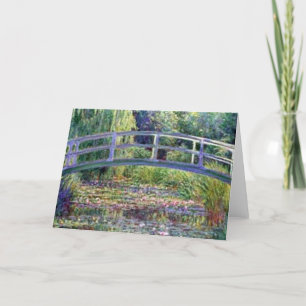 De waterLily Pond van Claude Monet Kaart