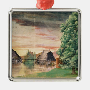 De watermolen, 1495-1997 metalen ornament