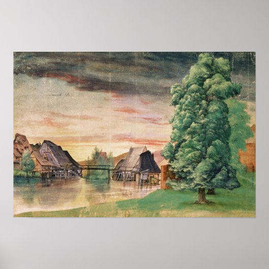 De watermolen, 1495-97 poster (Voorkant)