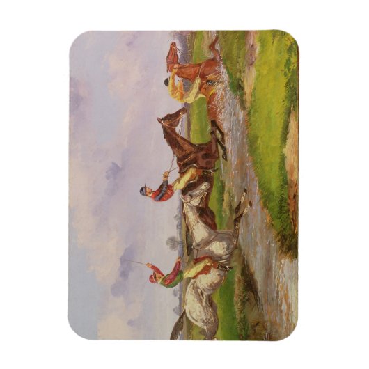 De waterpomp: de herfst Steeplechase in Ballara Magneet (Verticaal)