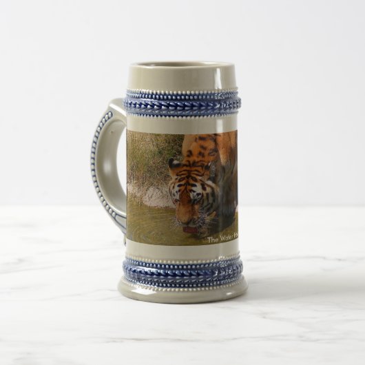 De waterslang bierpul (Voorkant links)