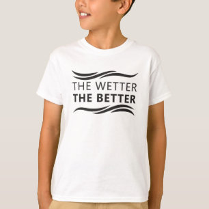 De waterspier Het beter zwemzwemwater T-shirt