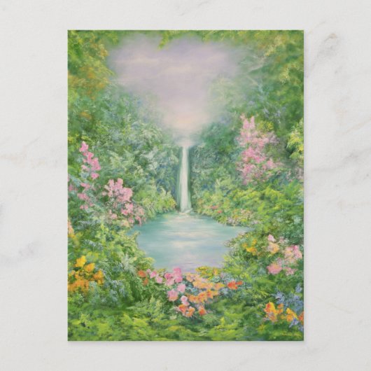 De waterval 1997 briefkaart (Voorkant)